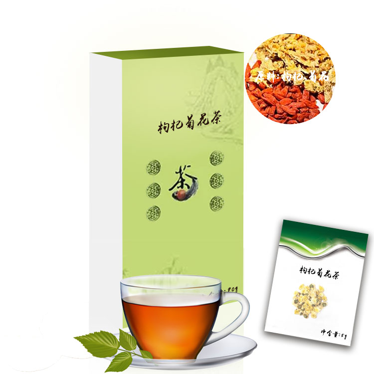 枸杞菊花茶EM代加工 ，四角茶包生产提供微商代理